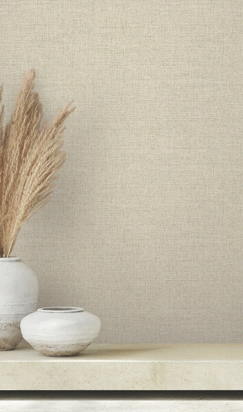 Clarkson Off-White Woven Wallpaper