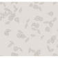 Myles Light Grey Leaves Wallpaper