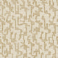 Cipher Chestnut Geometric Faux Grasscloth Wallpaper
