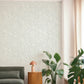 Massar Silver Modern Marbled Wallpaper