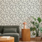 Kyoto Charcoal Ginkgo Leaf Wallpaper