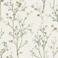 Silverling Moss Budding Branches Wallpaper