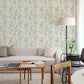 Silverling Neutral Budding Branches Wallpaper