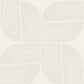 Savoye Brown Spiral Arches Wallpaper