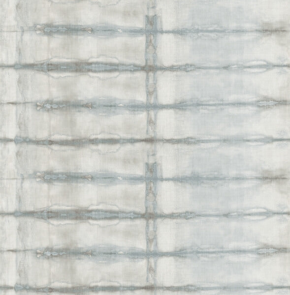 Modulus Denim Geometric Stripe Wallpaper