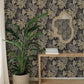 Alocasia Neutral Tropical Foliage Wallpaper