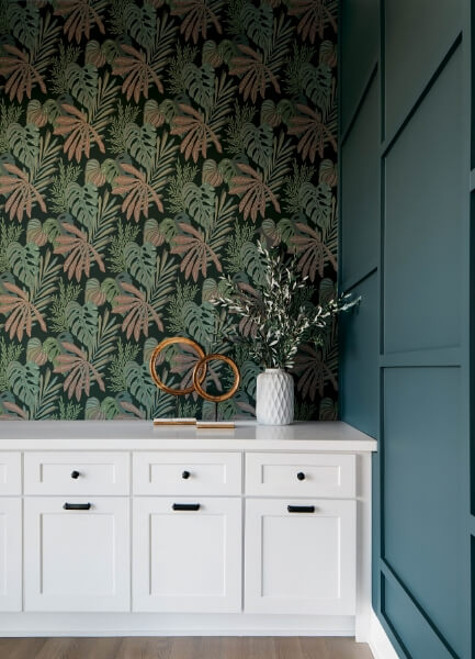 Alocasia Multicolor Tropical Foliage Wallpaper