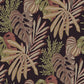 Alocasia Burgundy Tropical Foliage Wallpaper