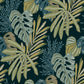 Alocasia Green Tropical Foliage Wallpaper