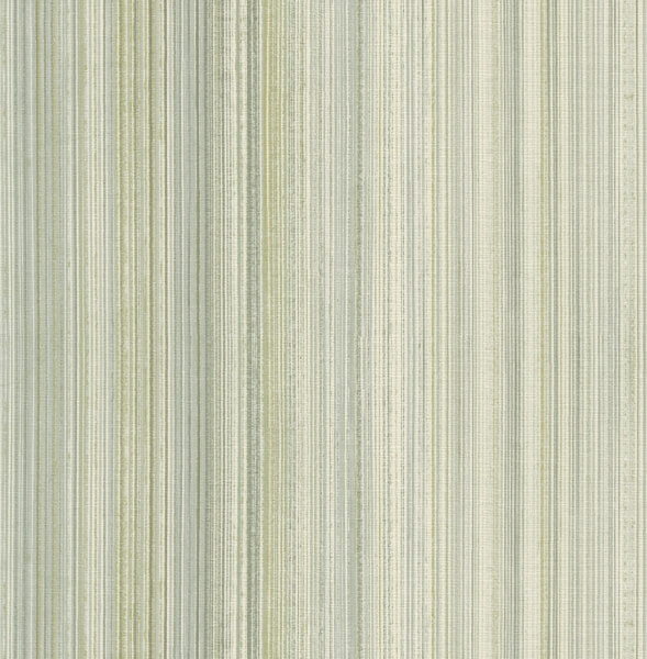 Elan Sea Green Ombre Stripe Wallpaper