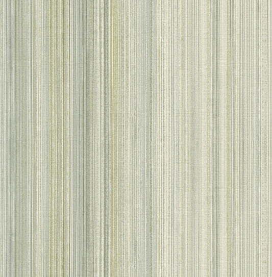 Elan Sea Green Ombre Stripe Wallpaper