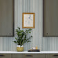 Elan Blue Ombre Stripe Wallpaper