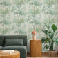 Mistwood Green Forest Wallpaper