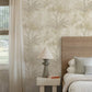 Mistwood Beige Forest Wallpaper