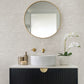 Crescendo Silver Block Geometric Wallpaper