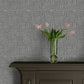 Crescendo Dark Grey Block Geometric Wallpaper