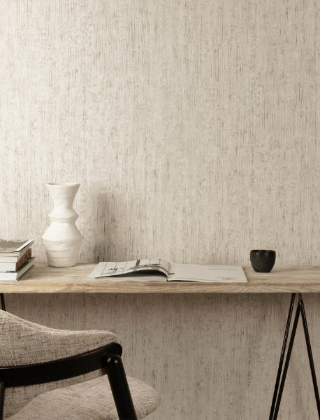Ramona Beige Distressed Texture Wallpaper