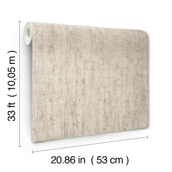 Ramona Beige Distressed Texture Wallpaper