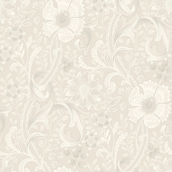 Liora Neutral Floral Trail Wallpaper