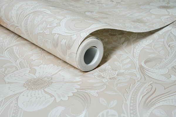 Liora Neutral Floral Trail Wallpaper