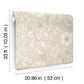 Liora Beige Floral Trail Wallpaper