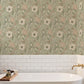 Liora Green Floral Trail Wallpaper