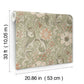 Liora Green Floral Trail Wallpaper