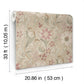 Liora Taupe Floral Trail Wallpaper