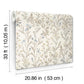 Laverne Neutral Wildflowers Wallpaper