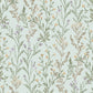 Laverne Aquamarine Wildflowers Wallpaper