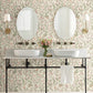 Laverne Green Wildflowers Wallpaper