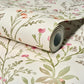 Laverne Green Wildflowers Wallpaper