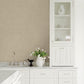 Harrison Taupe Swirling Geometric Wallpaper