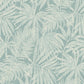 Sonny Light Blue Fronds Wallpaper