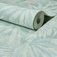 Sonny Light Blue Fronds Wallpaper
