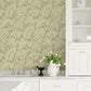Sonny Green Fronds Wallpaper