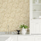 Sonny Light Brown Fronds Wallpaper