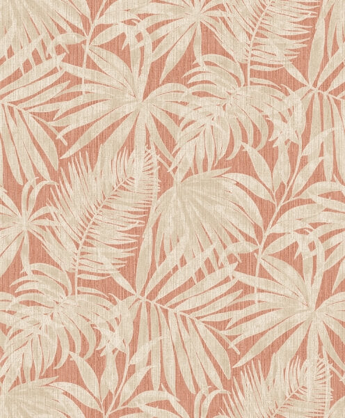 Sonny Rust Fronds Wallpaper