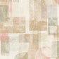 Cassandra Brown Block Geometric Wallpaper