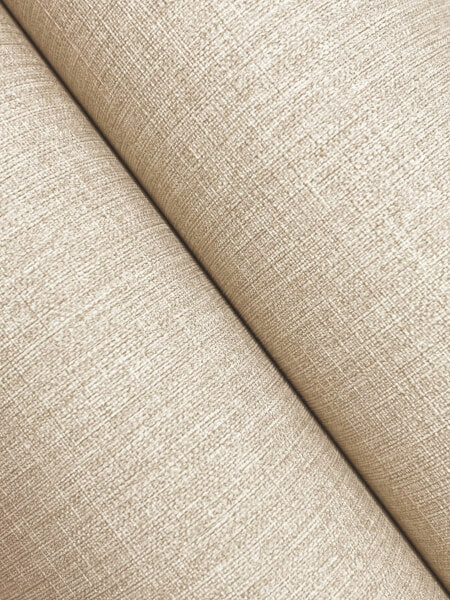 Sonia Beige Faux Linen Wallpaper