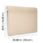 Sonia Beige Faux Linen Wallpaper