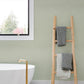 Sonia Light Green Faux Linen Wallpaper