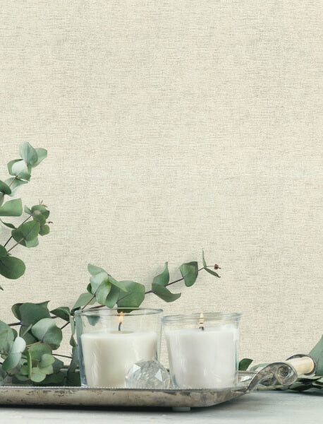 Tansy Light Grey Distressed Wallpaper