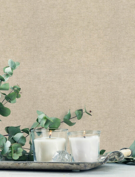 Tansy Taupe Distressed Wallpaper