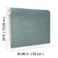 Tansy Teal Distressed Wallpaper
