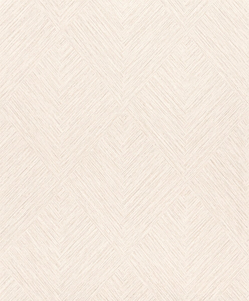 Hollis Beige Textured Diamond Wallpaper