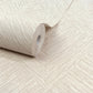 Hollis Beige Textured Diamond Wallpaper