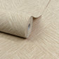 Hollis Light Brown Textured Diamond Wallpaper