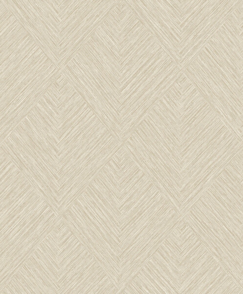 Hollis Taupe Textured Diamond Wallpaper