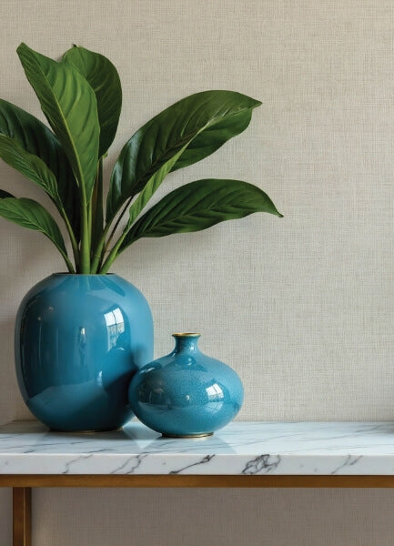 Alba Lavender Open Weave Wallpaper